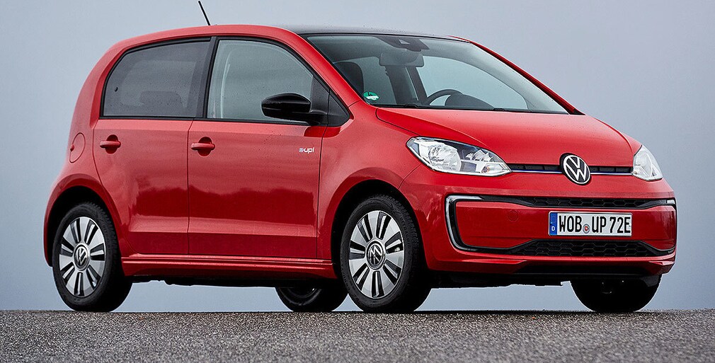 Elegantes Vw Up Rot Bild